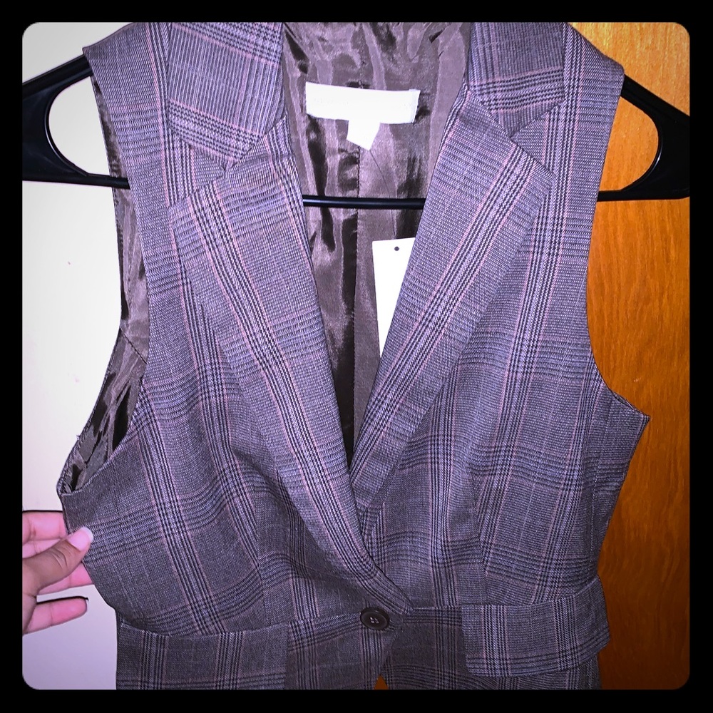 NWT: Brown Vest
